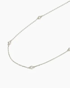 Collier-Set mit Zirkonia, 2tlg. Halsketten & Colliers