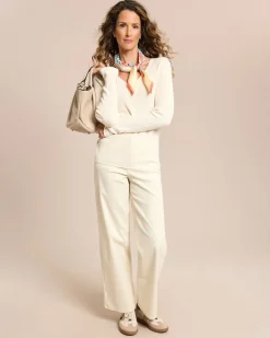 Best Color Denim weites Bein Hosen