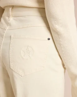 Best Color Denim weites Bein Hosen