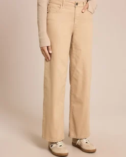 Best Color Denim weites Bein Hosen