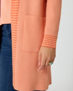 Clearance Cosy Strickmantel Strickware