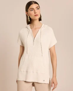 Hot CP Pullunder mit Kapuze Strickware