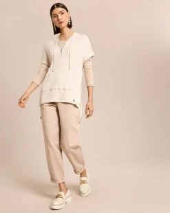 Hot CP Pullunder mit Kapuze Strickware