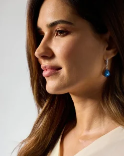 Clearance Creolen mit MK-Perle & Zirkonia Ohrringe