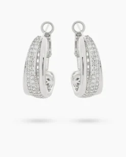 Best Creolen mit Zirkonia Ohrringe