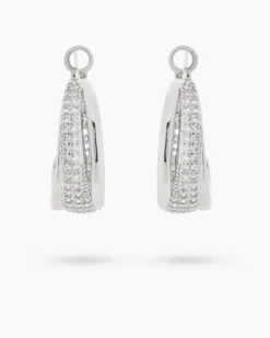 Best Creolen mit Zirkonia Ohrringe