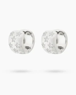 New Creolen mit Zirkonia Ohrringe