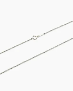Clearance Criss Cross Kette aus Platin 950 Halsketten & Colliers