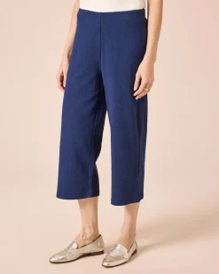 Outlet Culotte aus Struktur-Jersey Hosen