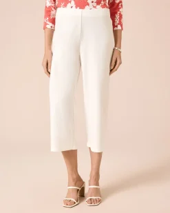 Outlet Culotte aus Struktur-Jersey Hosen