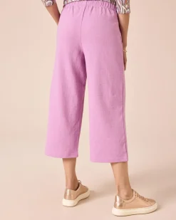 Outlet Culotte aus Struktur-Jersey Hosen