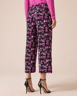 Outlet Culotte mit Punktedruck Hosen