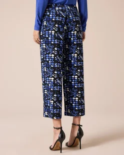 Outlet Culotte mit Punktedruck Hosen