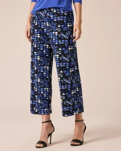Outlet Culotte mit Punktedruck Hosen