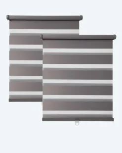 Outlet Day & Night Rollo "Black Out", 2tlg. Heimtextilien