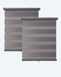 Outlet Day & Night Rollo "Black Out", 2tlg. Heimtextilien