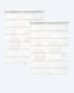 Hot Day & Night Rollo "Kreise", 2tlg. Heimtextilien