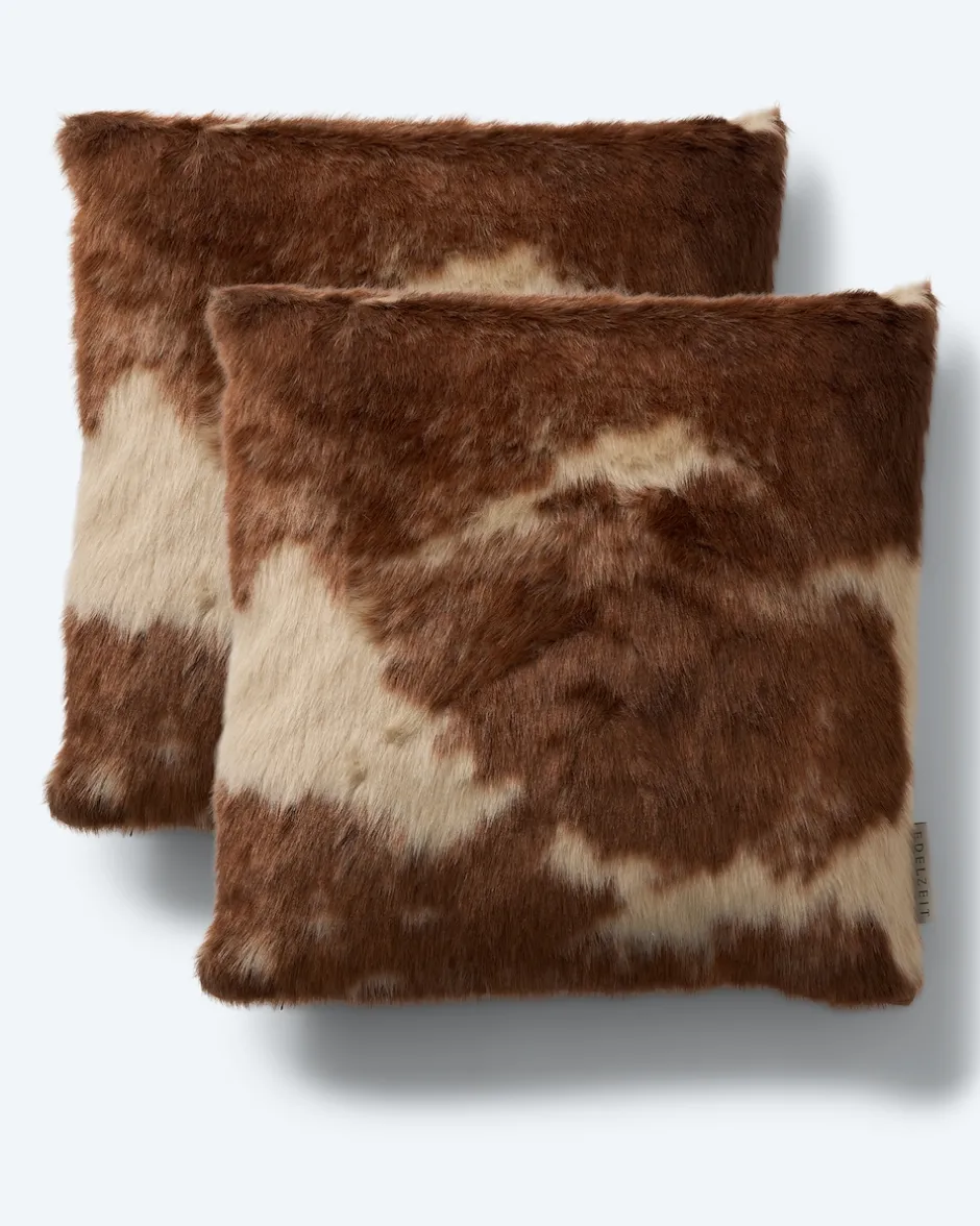 Outlet Deko-Kissen im Animal-Design, 2tlg. Heimtextilien