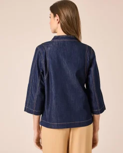 Sale Denim Blusen-Shirt Shirts & Tops