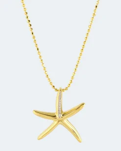 Clearance Diamantanhänger + Kette 0,04 ct Halsketten & Colliers