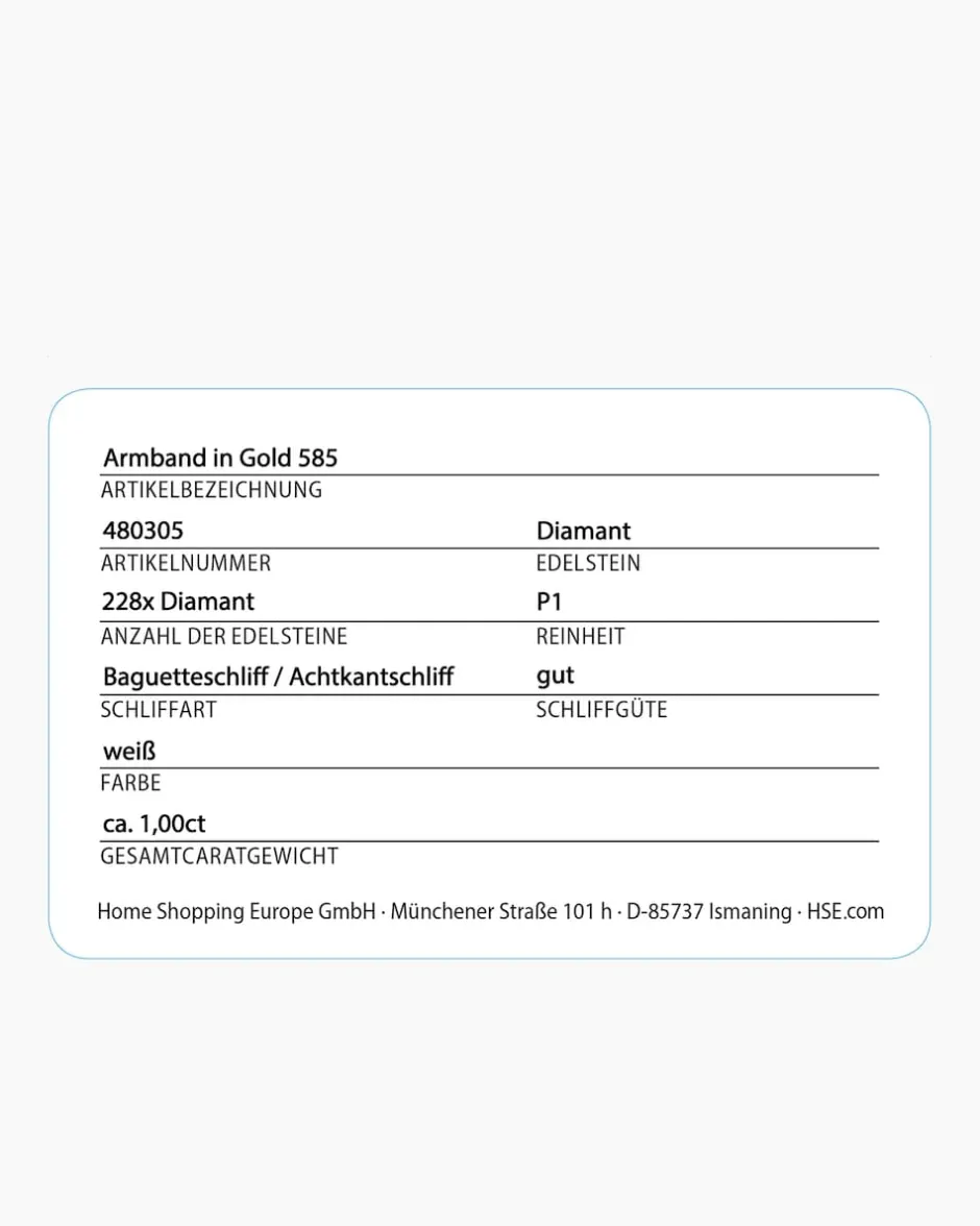 Hot Diamant-Armband 1,00 ct Armbänder