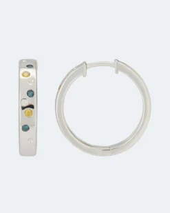 Clearance Diamant-Creolen 0,15 ct Ohrringe