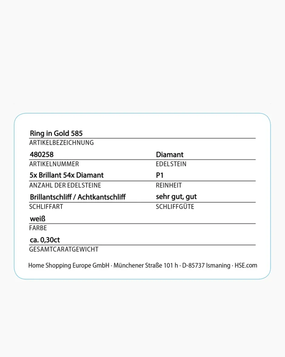 Sale Diamantring 0,30 ct Ringe