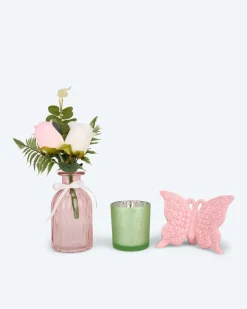 DIY Dekorations-Set Rosa-Grün Dekoration