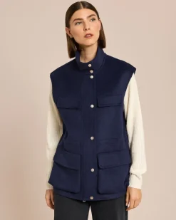 Online Doubleface Weste Jacken & Mäntel