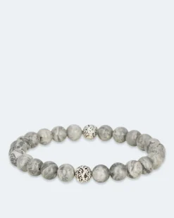 Best Edelstein-Armband mit Silber-Beads Armbänder