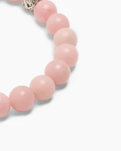 Clearance Edelstein-Armband mit Silber-Beads Armbänder