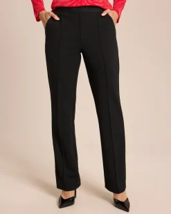 Best Elegante Hose mit Logo-Bund und Biese Hosen