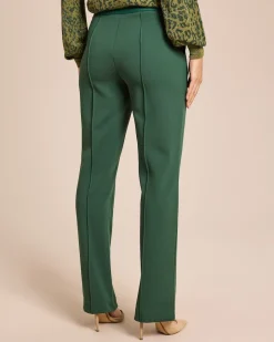 Best Elegante Hose mit Logo-Bund und Biese Hosen