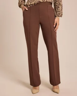 Best Elegante Hose mit Logo-Bund und Biese Hosen