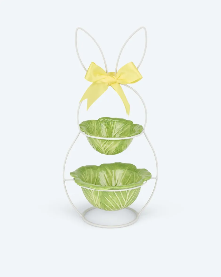 Etagere Kohlblatt Dekoration