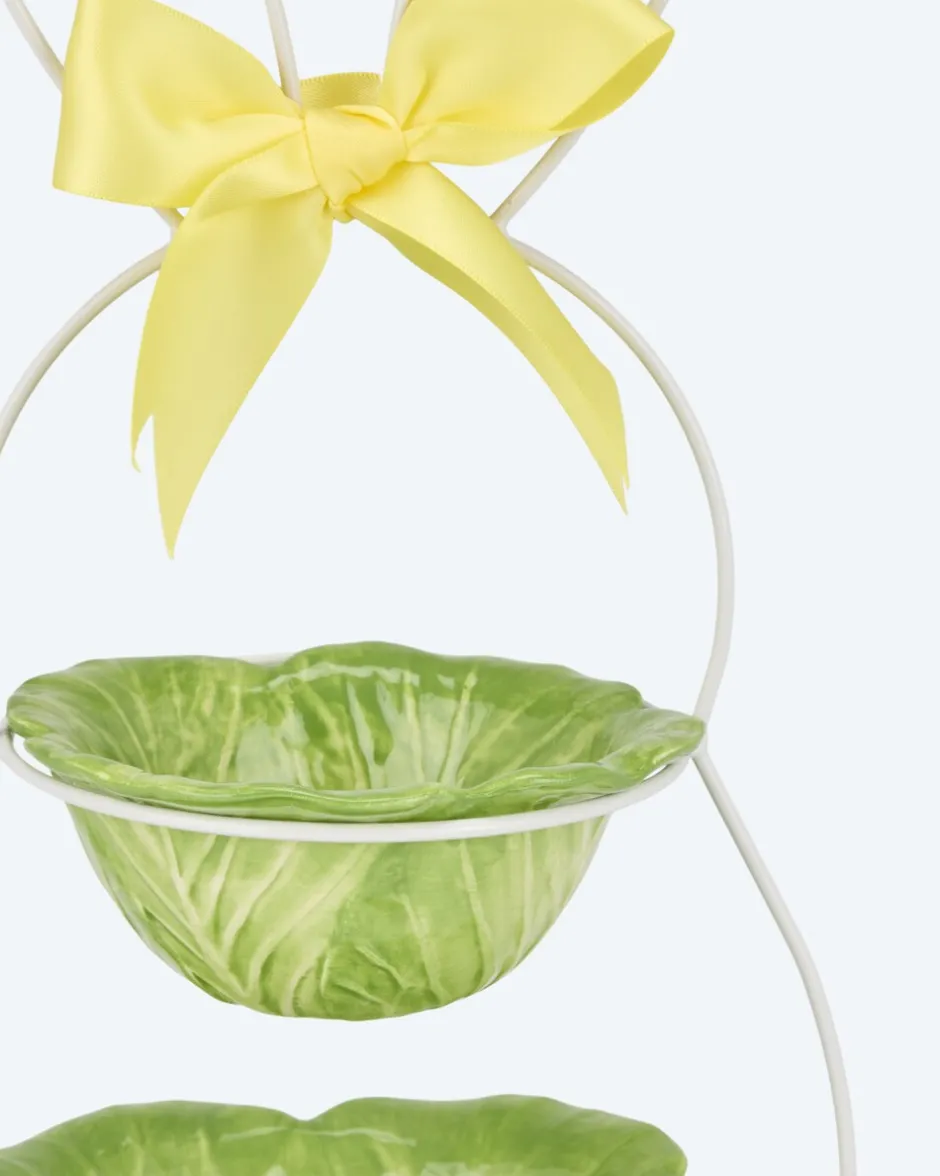 Etagere Kohlblatt Dekoration