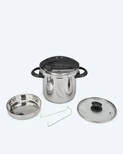 Hot Fast & Easy Schnellkochtopf, 5tlg. Töpfe & Pfannen