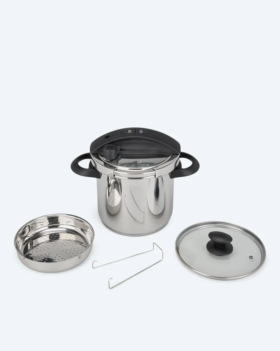 Hot Fast & Easy Schnellkochtopf, 5tlg. Töpfe & Pfannen