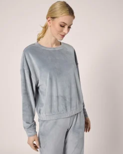 Sale Faux Fur Pullover im Unidesign Strickware