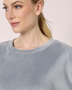 Sale Faux Fur Pullover im Unidesign Strickware