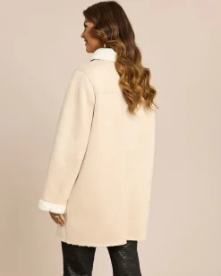 Clearance Faux Sherling Jacke Jacken & Mäntel