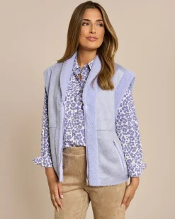 New Faux Sherling Weste wendbar Jacken & Mäntel