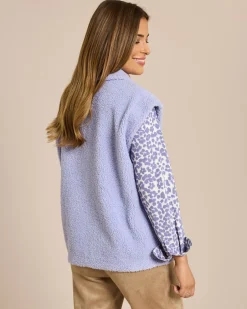 New Faux Sherling Weste wendbar Jacken & Mäntel