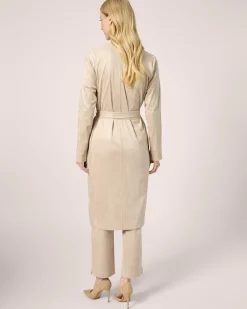 New Faux Velours Long Cardigan Strickware