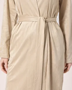 New Faux Velours Long Cardigan Strickware