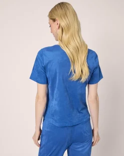 New Faux Velours Shirt Shirts & Tops