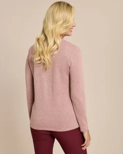 Sale Feinstrick Shirt mit Druck & Strass Shirts & Tops