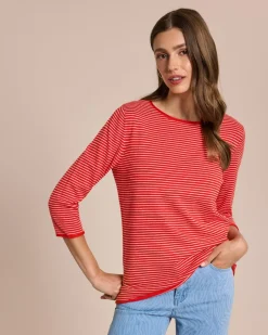 Best Feinstrick-Pullover gestreift Strickware