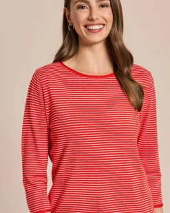 Best Feinstrick-Pullover gestreift Strickware