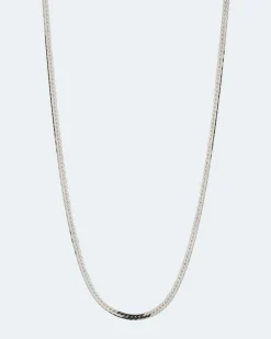 Clearance Flache Panzerkette Halsketten & Colliers